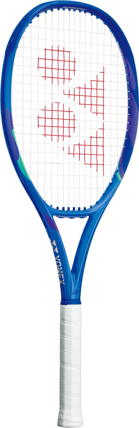 Yonex 08EZ100S Tennis Hard Racket, Frame Only, for Beginners to Advanced, E-Zone 100SL, Blast Blue, G2