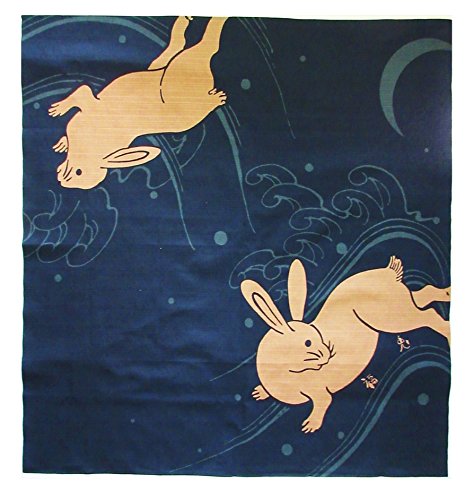 [LL/35inc] Furoshiki- Japanese Wrapping Cloth (Rabbit of Blessings)