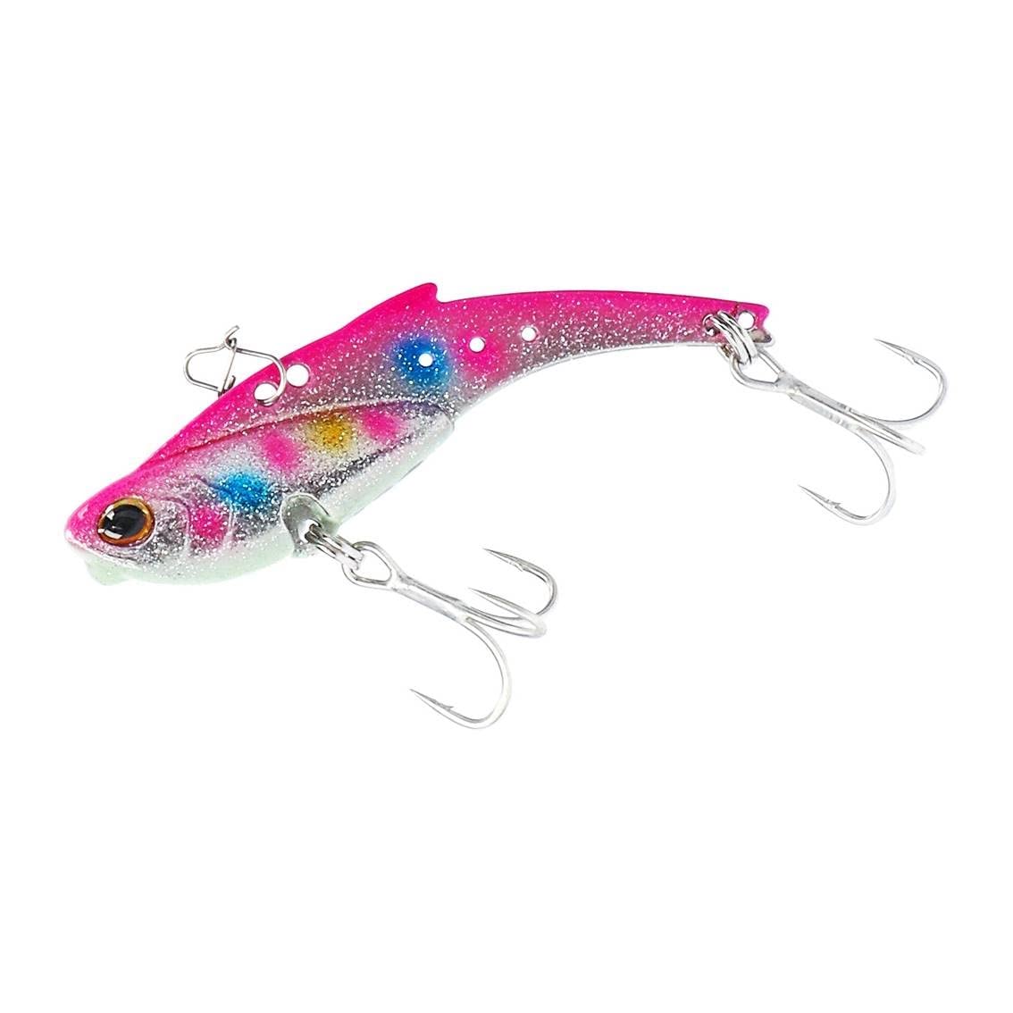 Daiwa Seabass Metal Vibe Moissanite Real Steel 0.9 oz (26 g) SG Pink Candy Lure