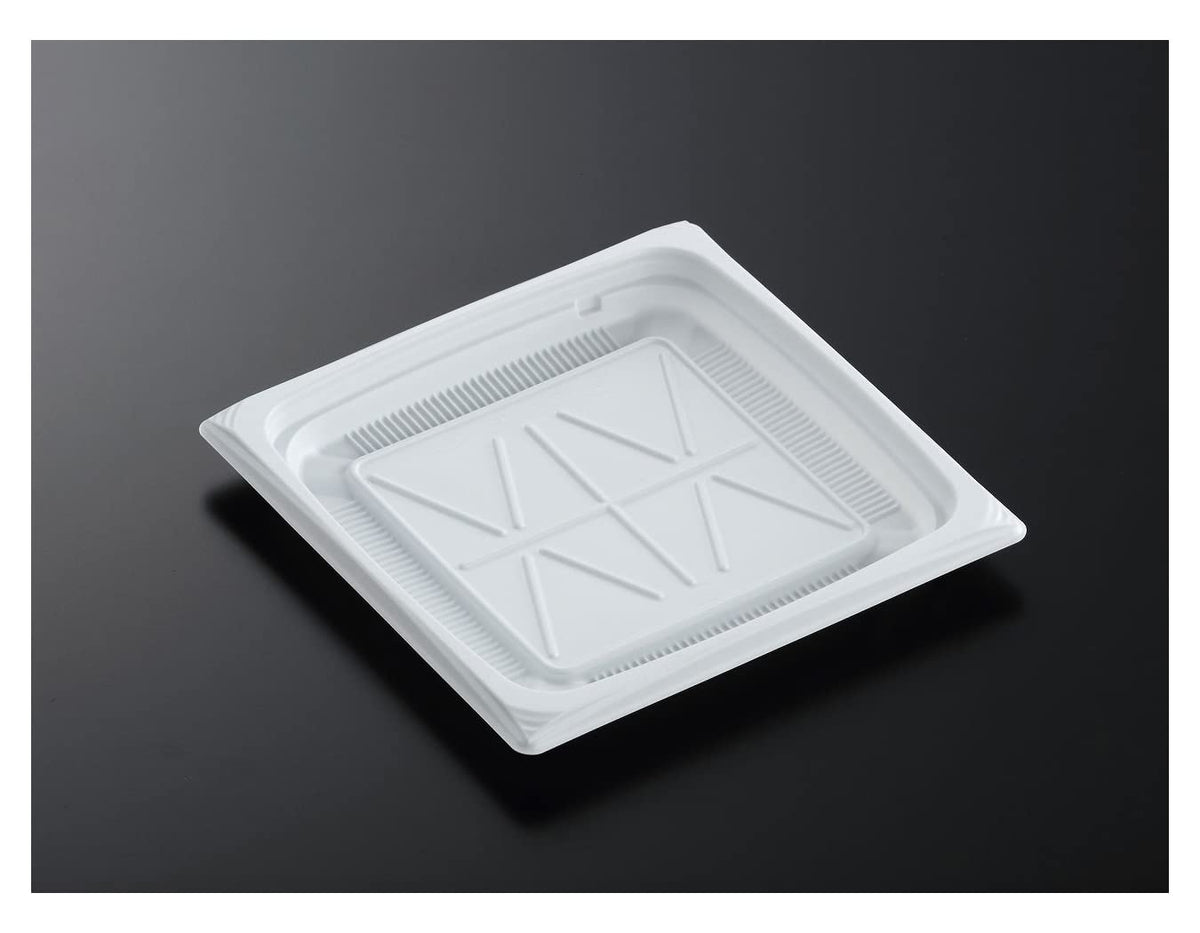 Central Chemical 376012 Disposable CT Aoi Food Pack, 16-16A, Body 50 Pieces, White, Approx. 0.7 x 6.4 x 6.4 inches (1.7 x 16.3 x 16.3 cm)