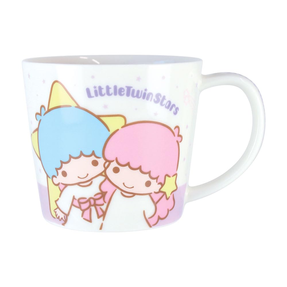 Tees Factory SR-5524759LT Sanrio Character Zumejar Mug Little Twin Stars H3.4 x φ3.5 inches (86 x 88 mm)