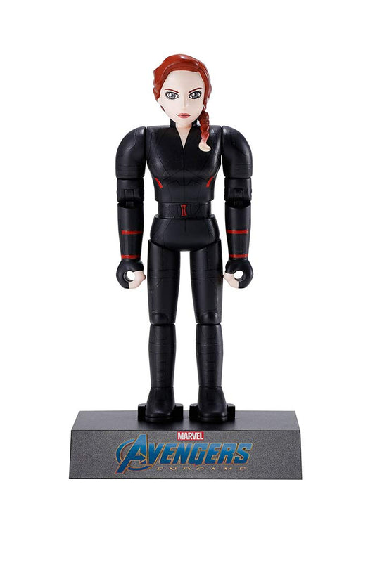 Chogokin Heroes Avengers Black Widow, Approx. 3.9 inches (100 mm), Diecast & ABS Painted Action Figure