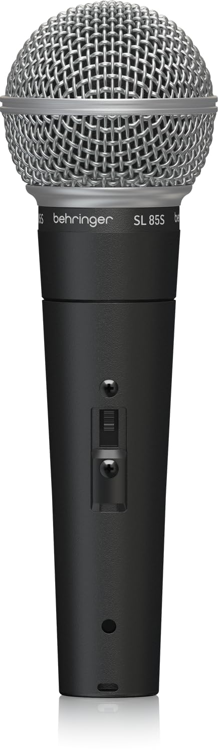 Belinger SL 85S Dynamic Microphone with Carrying Case with ON/OFF Switch, Cardioid Characteristics