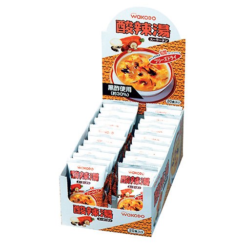 Wakodo hot and Sour Soup (Suratan) 1 case (20 Servings)