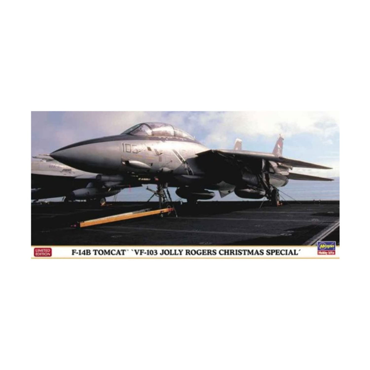 Hasegawa 02391 1/72 US Navy F-14B Tomcat VF-103 Jolly Rodgers Christmas Special Plastic Model