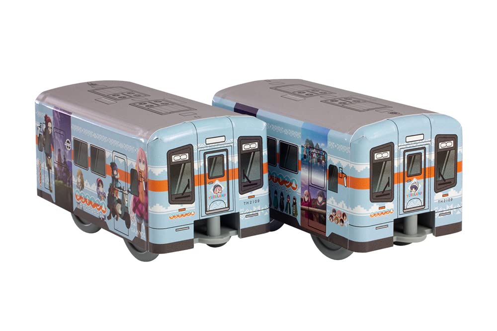 PLUM PP125 Kotetsu "Yuru Camp" x Amahama Line Wrapping Train, Non-scale, Color Coded Plastic Kit
