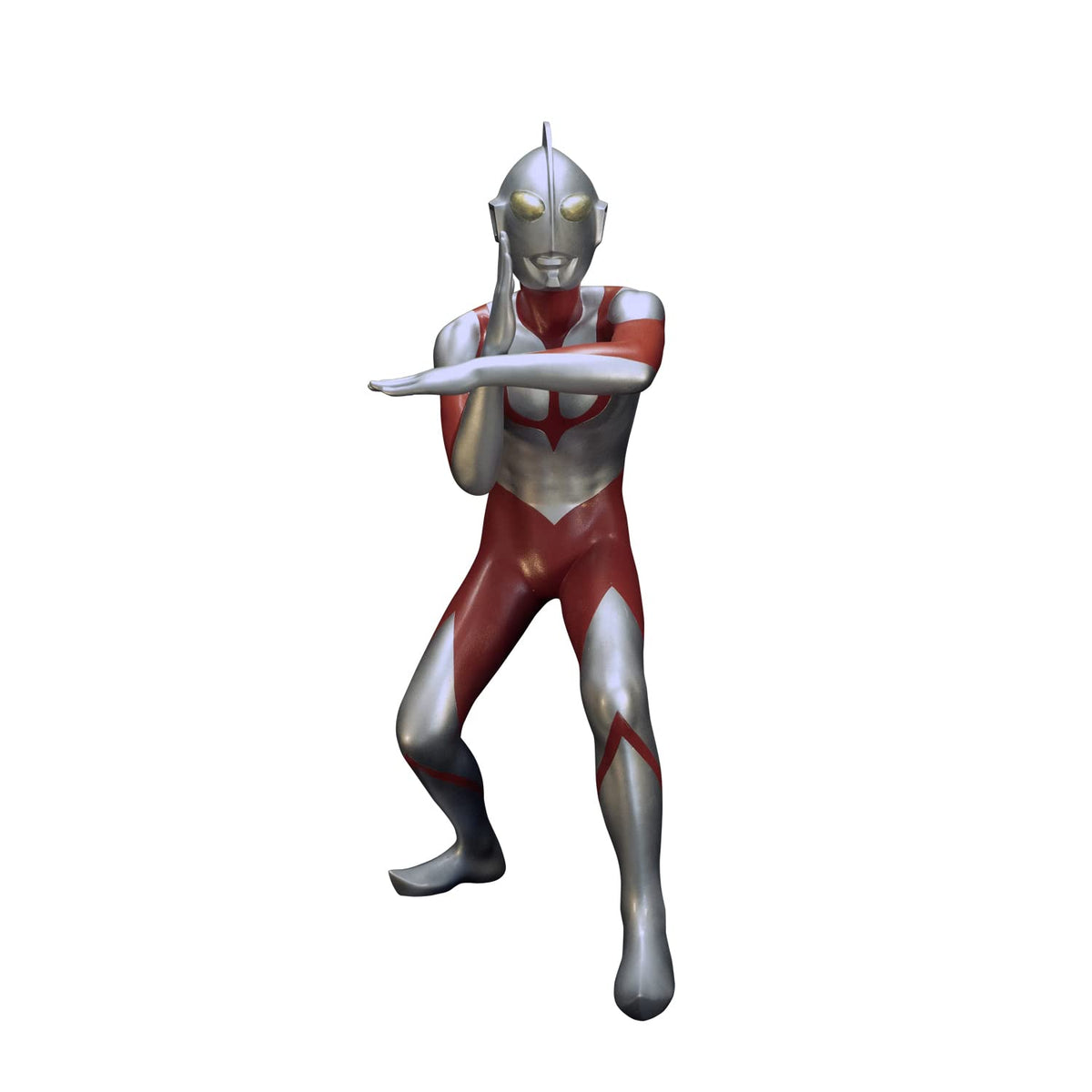 Ultraman 4571587310562 Mega Soft Vinyl Kit, Non-Scale, Total Height Approx. 13.8 inches (35 cm), Soft Vinyl, Unpainted, Assembly Kit