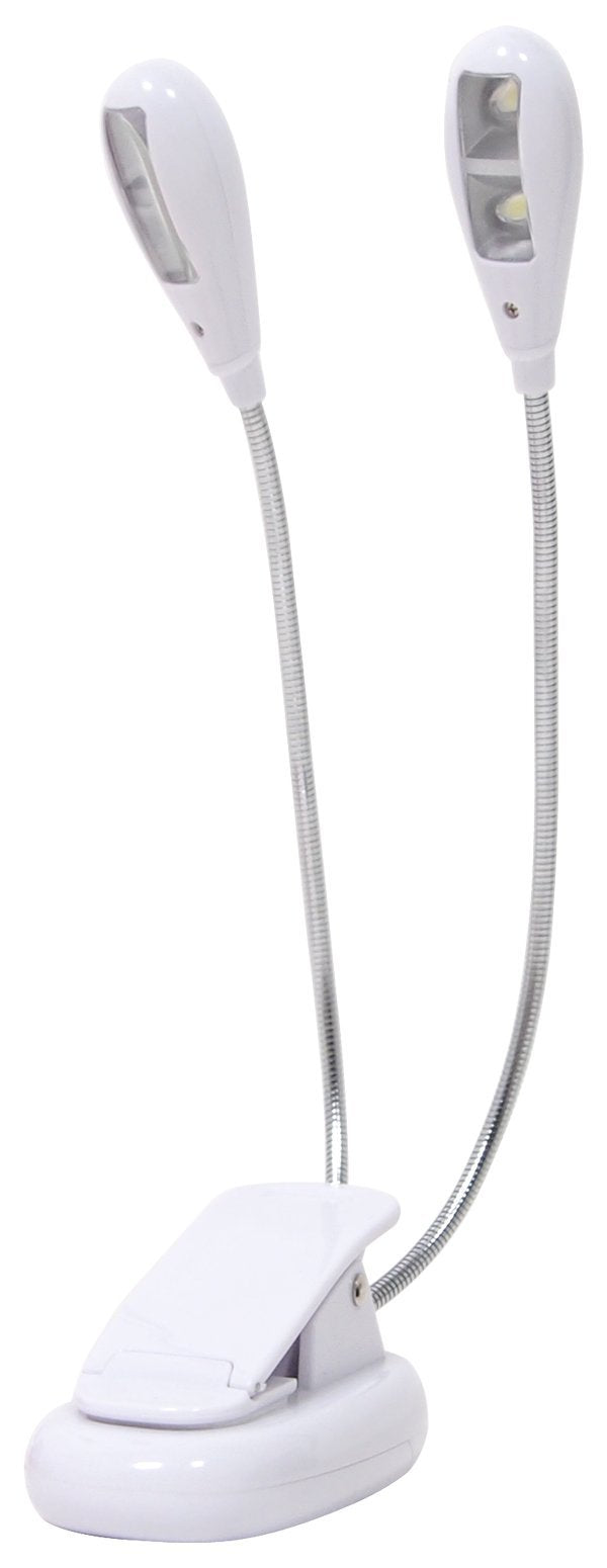 KC Music Stand Light, Gooseneck Type, 4 LED, Pink KML-02/PK