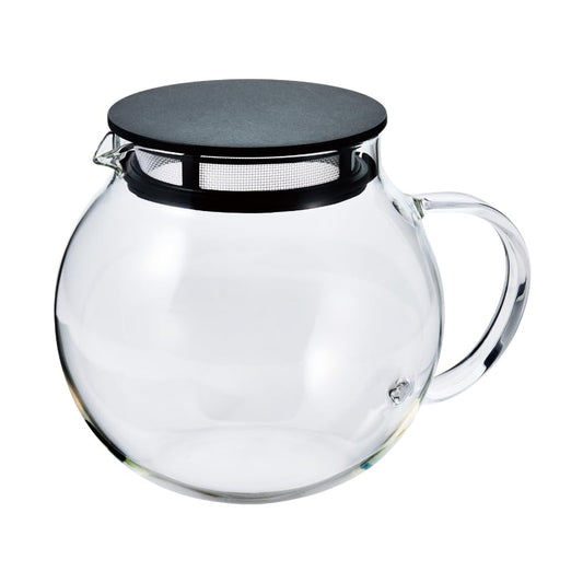 Hario "Jumping Leaf" Tea Pot, 600ml, Black