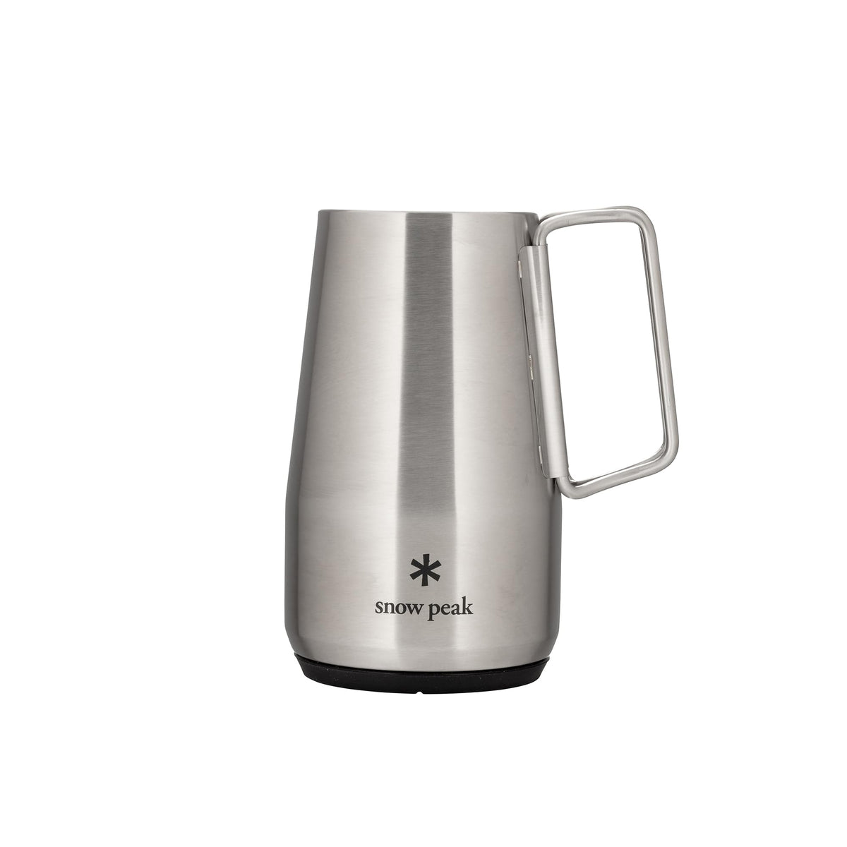 Snow Peak | Shimo Stein 700 | Stainless Steel Insulated Beer Mug, Titanium