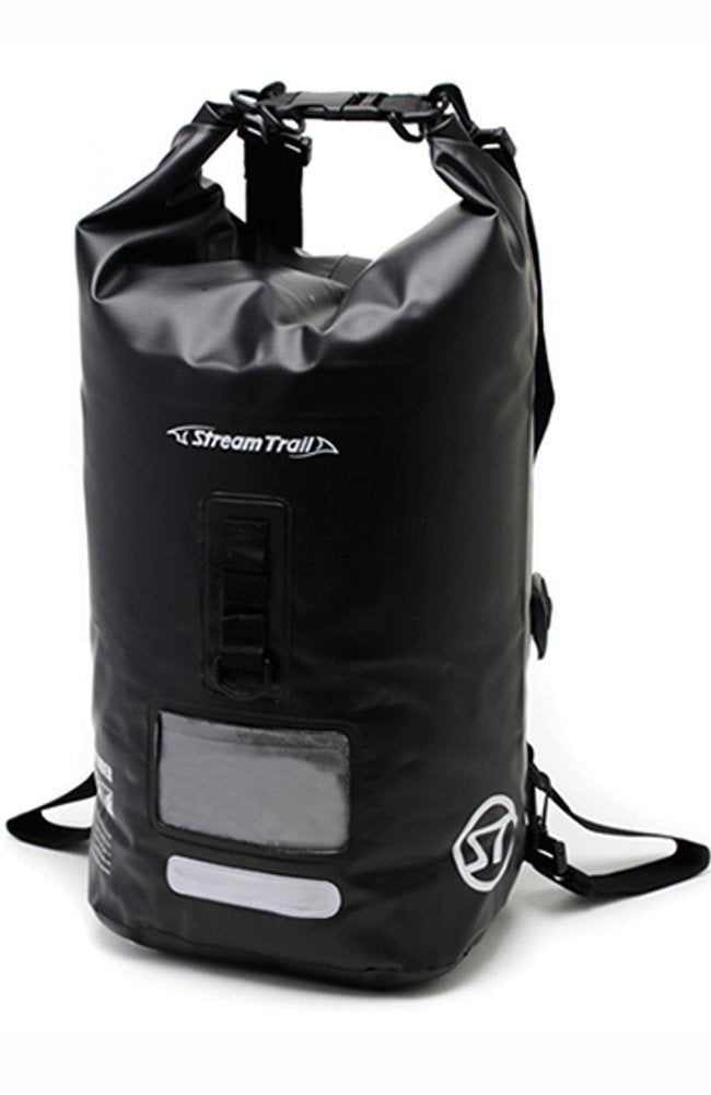 Stream Trail Dry Cube 6.6 gal (20 L), 3-Way Waterproof, Onyx (BK)