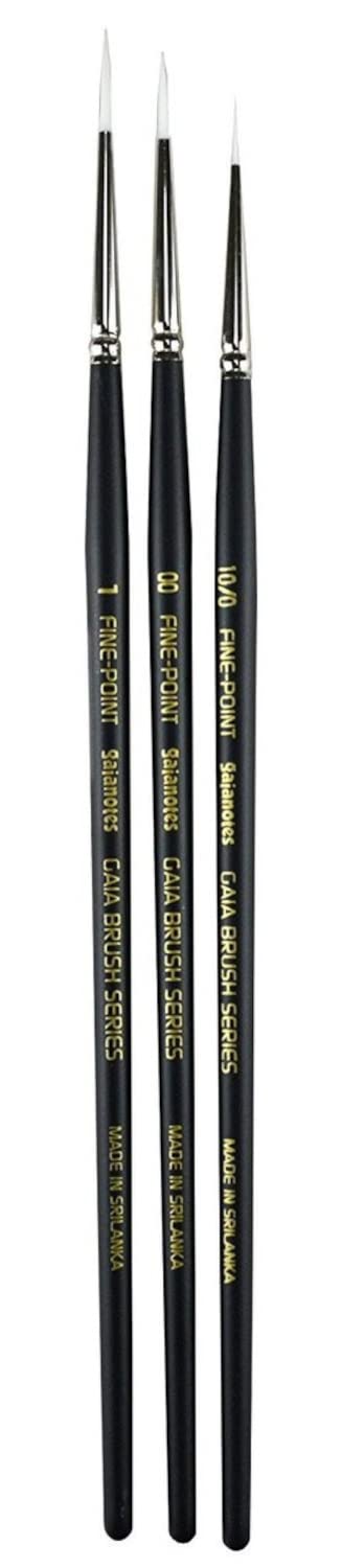 Gaianots 81120 Brush Series BFPS1 Ultra Fine Face Brush Set for Painting Tools