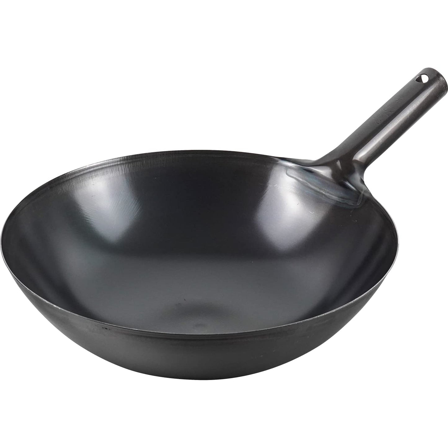 Wahei Freiz Ajido AD-658 Authentic Beijing Wok, 13.0 inches (33 cm) Gas, Iron Pot, Professional Specifications, Made in Japan