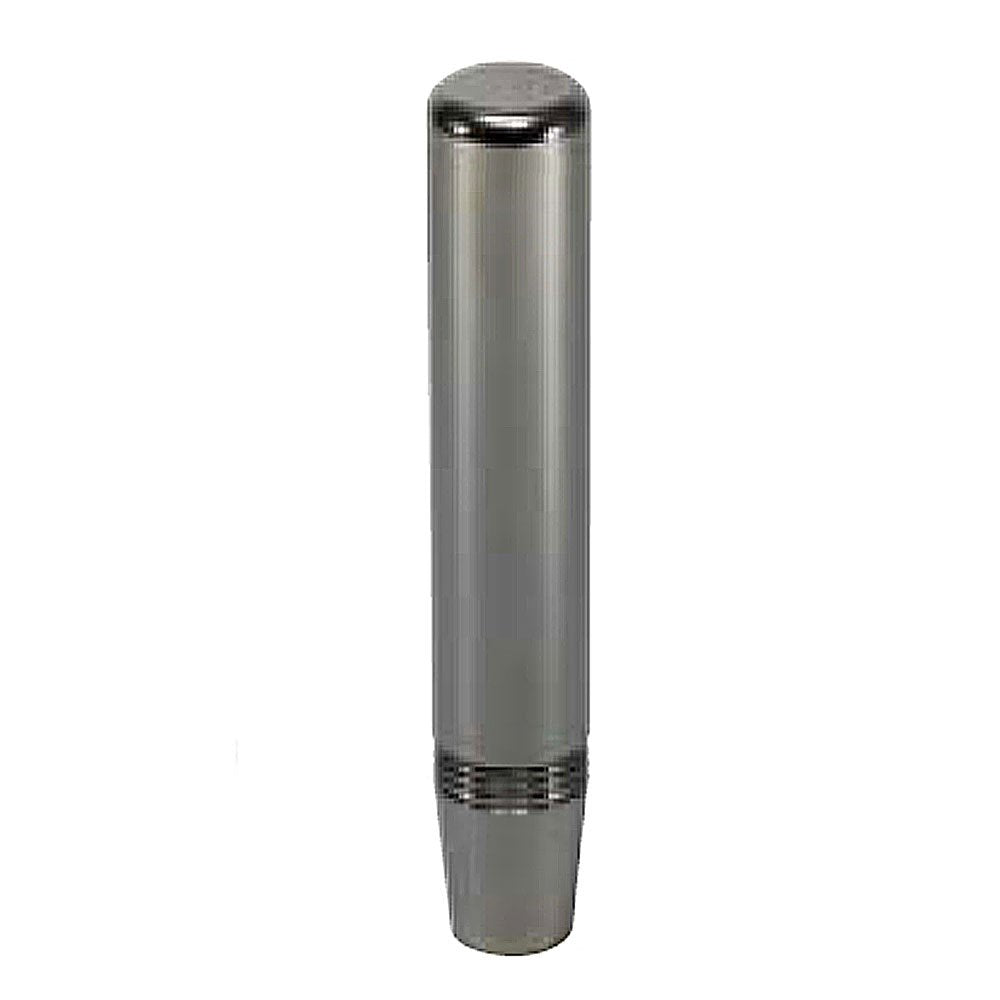 Super metal knob 150L 12 x 1.75 aluminum black chrome 560253