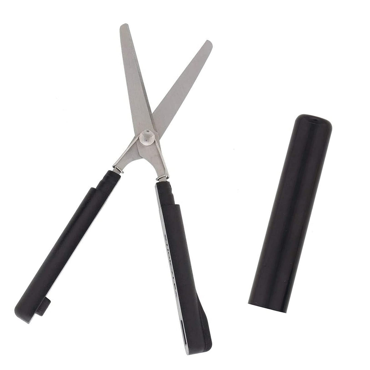 SUN-STAR STICKYLE Scissors (Compact) with Authentic Hologram US, EU Only [Black x Black] (Japan Import) S3791866