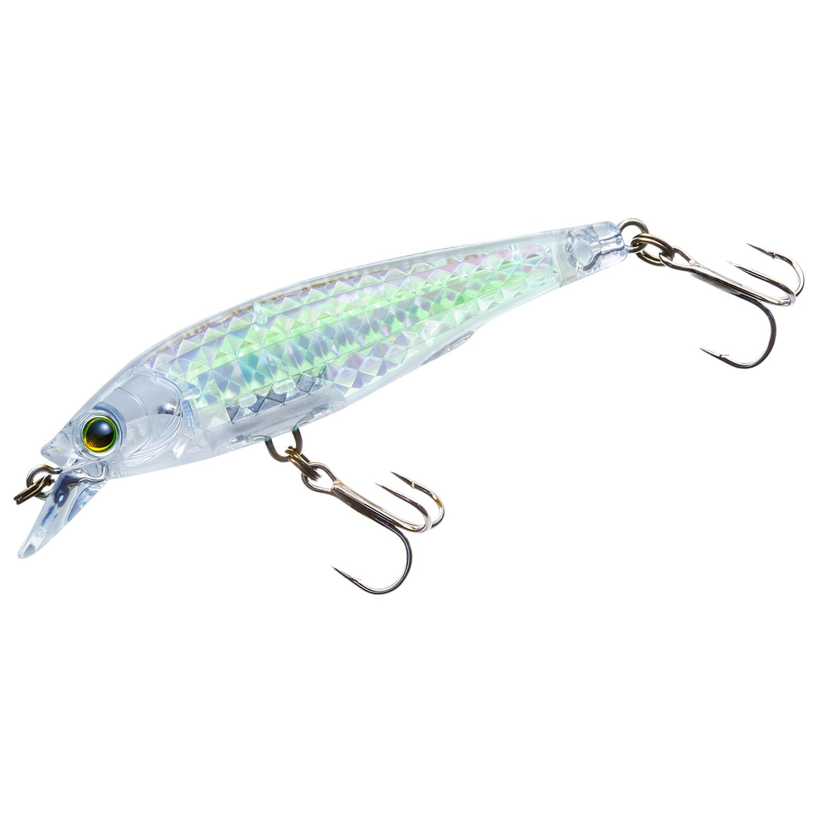YO-Zuri 3DR-X Jerkbait (SP) Bath Lure 80mm Color: Clear