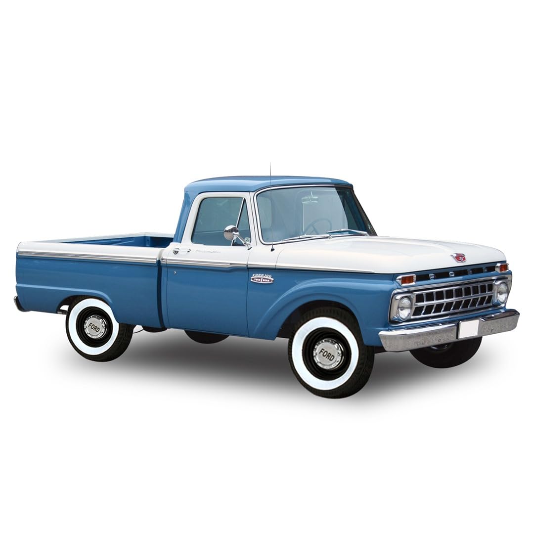 サンスター Sunstar Ford F-100 Custom Pickup 65 Marine Blue/White 1/18 1303