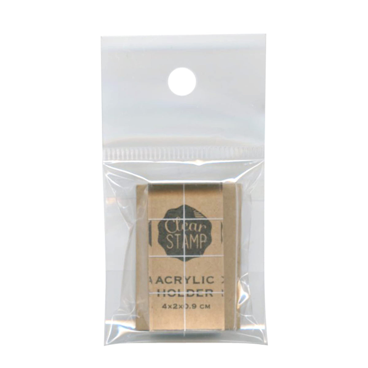 Stamp Acrylic Holder [D] Clear Stamp Label Stamp Holder 1978-001