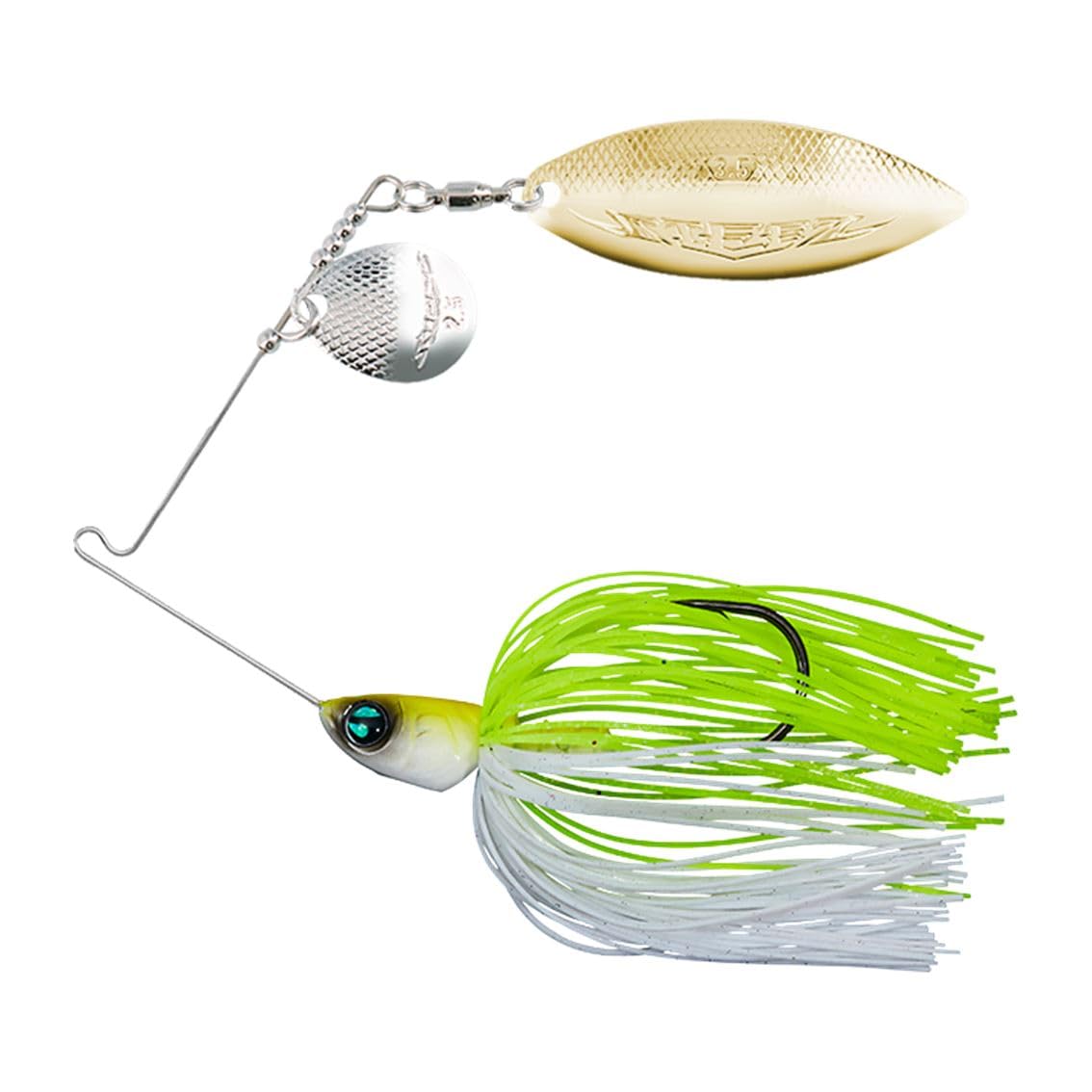 Daiwa Spinnerbait Buzzbait Tease Spinnerbait 1/4oz TW White Chart