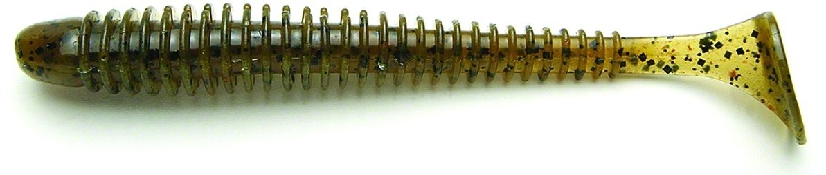 Keitech SW25101 Swing Impact Green Pumpkin Pp, 2.5"