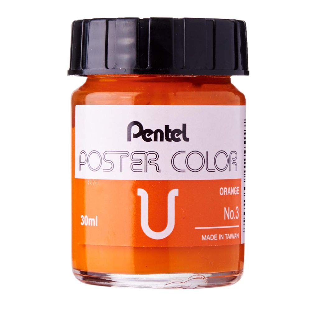 Pentel Paint Poster Color U [Orange] (Japan Import)
