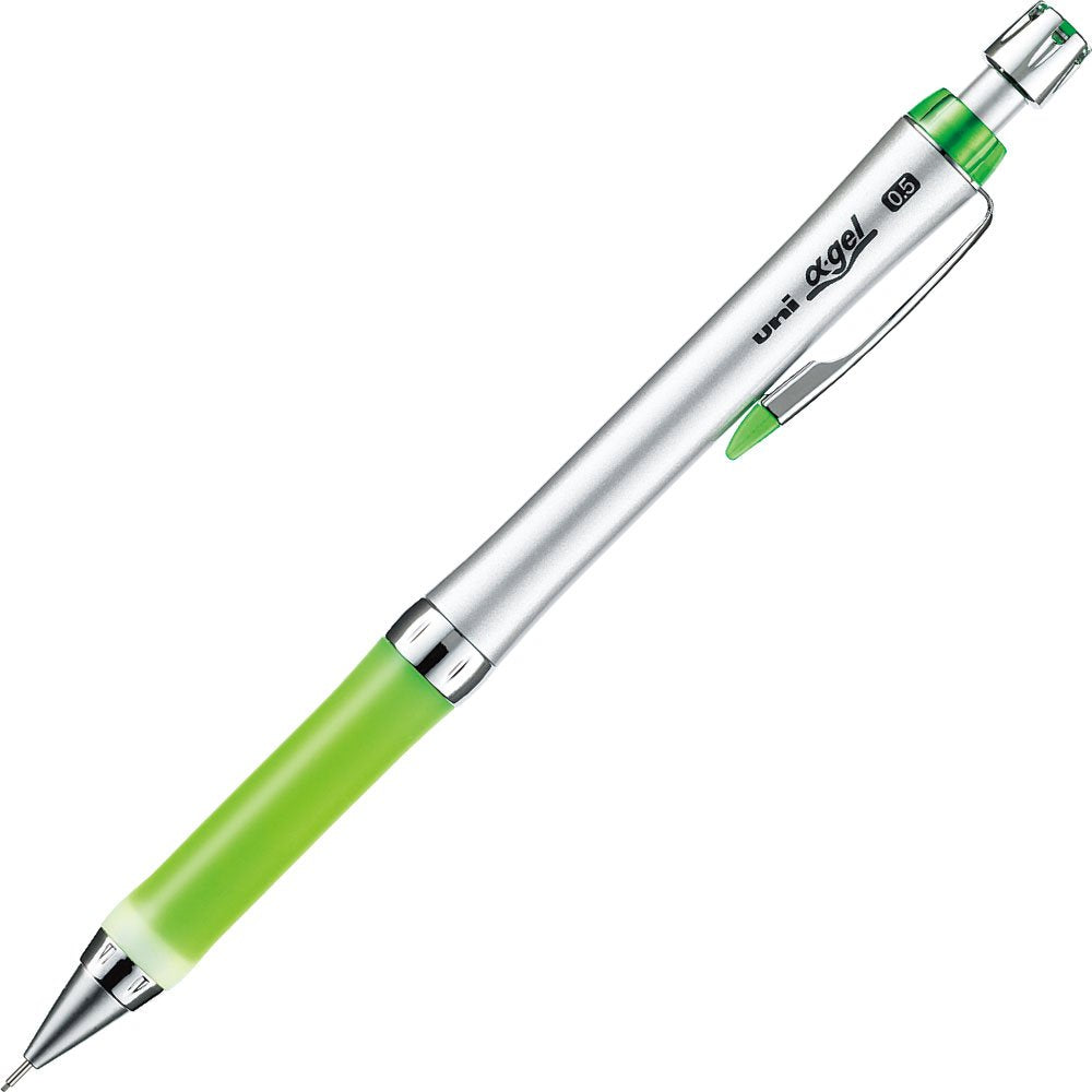 Uni Alpha-Gel Mechanical Pencil 0.5mm, YellowithGreen (M5807GG1P.5)