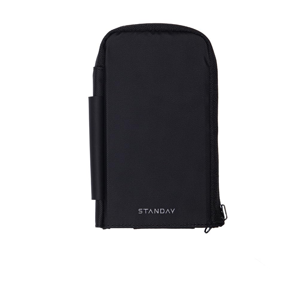 Concise Standday Pen Case, Black