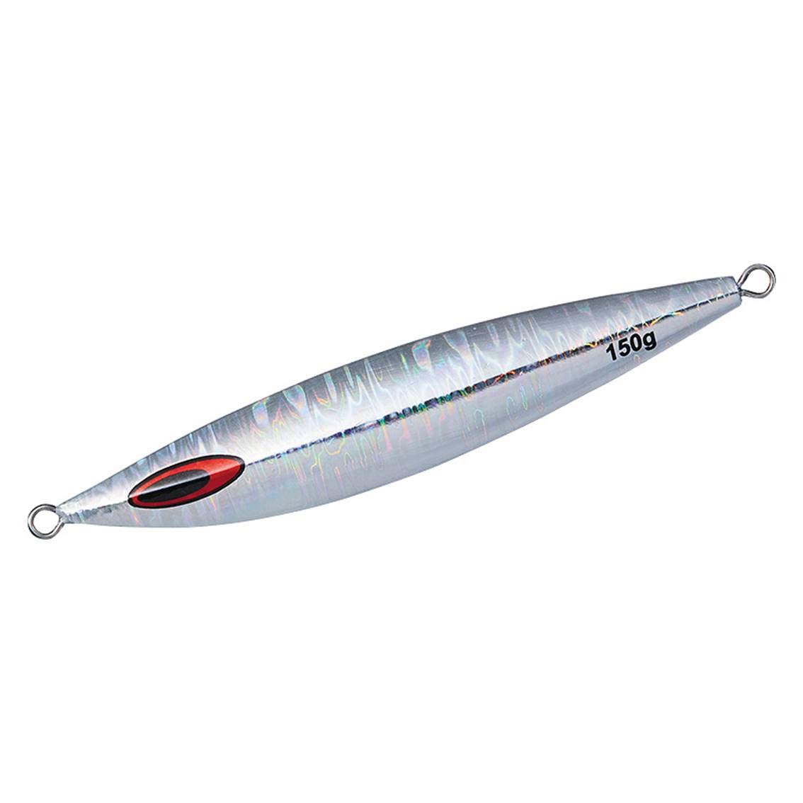 Daiwa Saltiga FK Jig Metal Jig, 5.3 oz (150 g), MG Full Silver Lure
