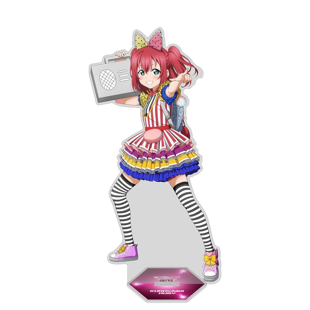 Two-Dimensional Cospa Love Live! Sunshine!! Illustrated by Kurosawa Ruby Acrylic Stand (Large) Solo Concert Ver.