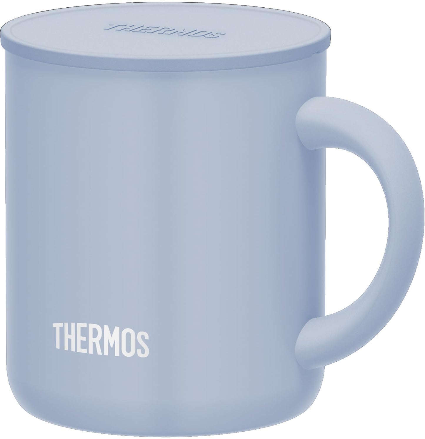 THERMOS JDG-282C ASB Stainless Steel Vacuum Insulated Mug, 9.5 fl oz (280 ml), Ash Blue