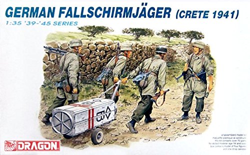 DR6070 1/35 WW.II ドイツ軍降下猟兵 メルクール作戦 クレタ島 1941