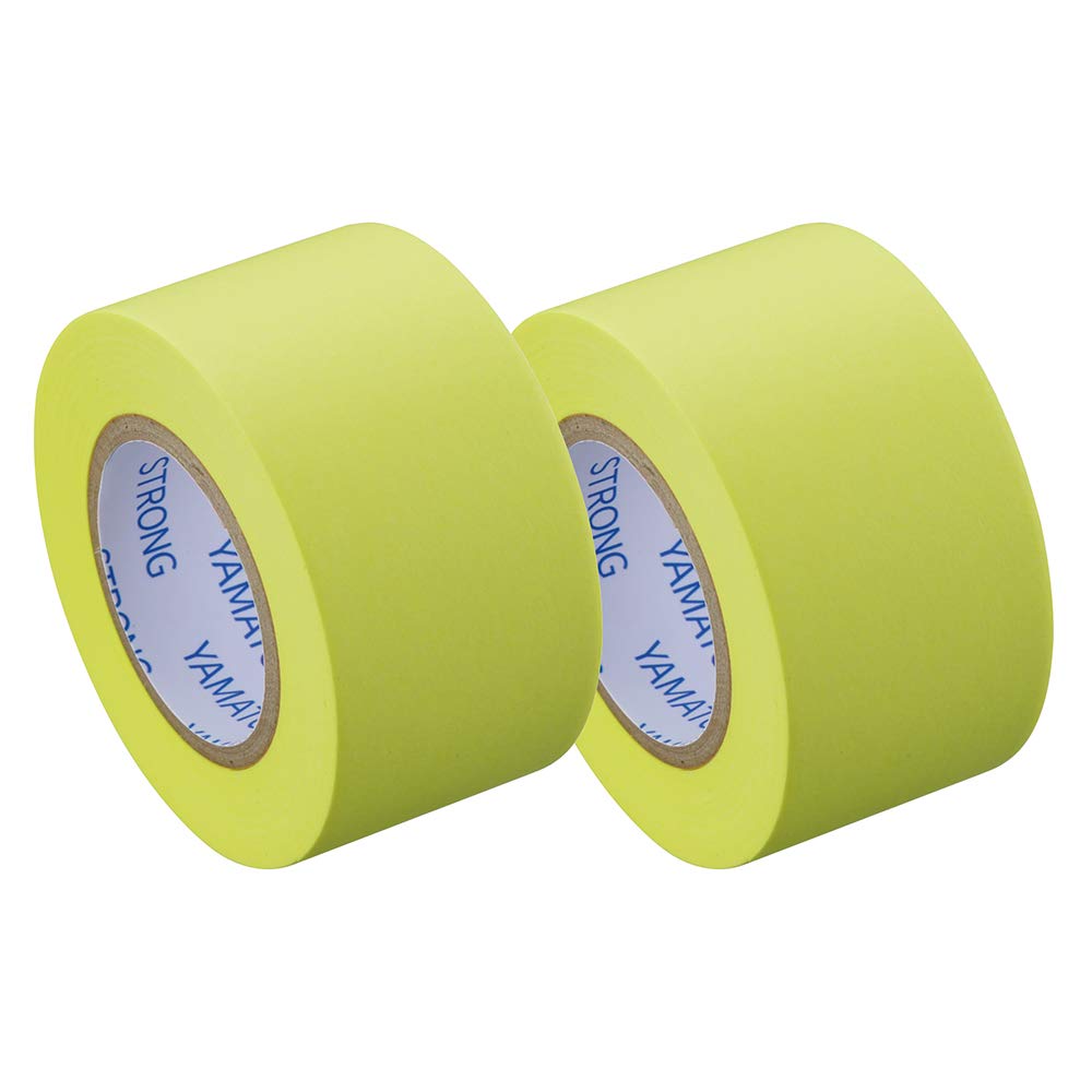 Yamato PRK-25H-LE Sticky Notes, Memoc Roll Tape, Strong Adhesive, Refill, 1.0 inches x 32.8 ft (25 mm x 10 m), Yellow