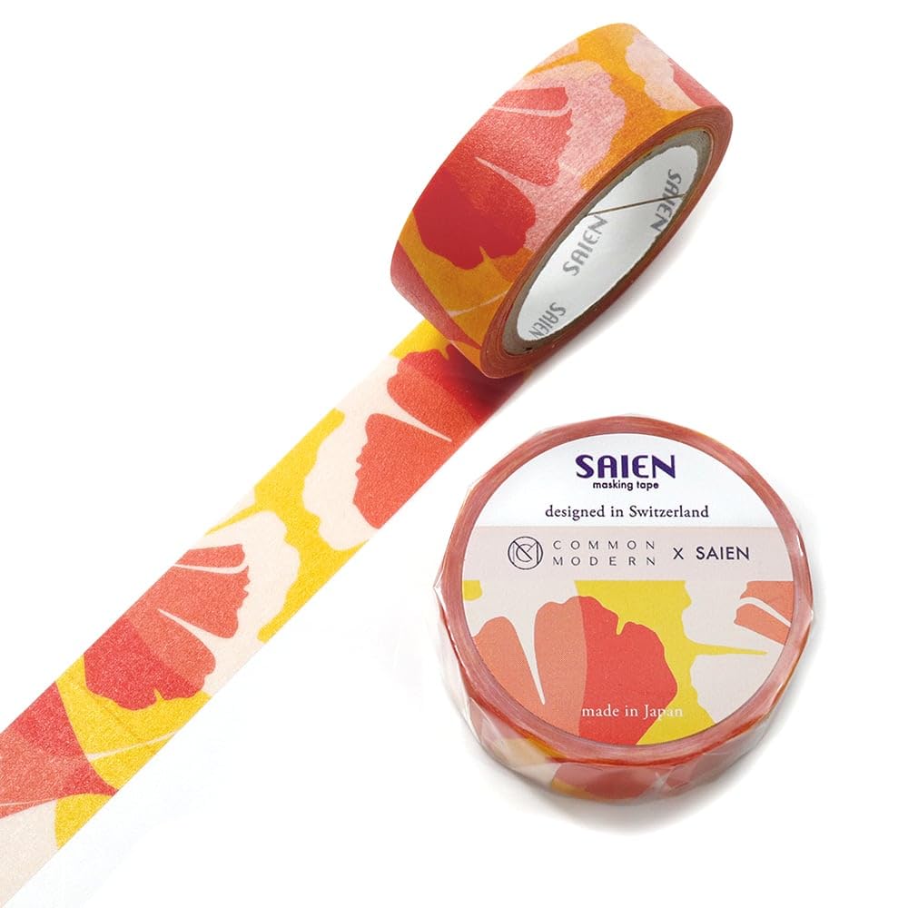 SAIEN TR-4041 Ginkgo POP VALMER Masking Tape