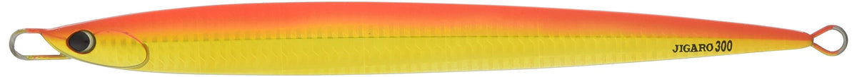Palms JR-300 Metal Jig Lure, Jigaro 300, Orange Gold