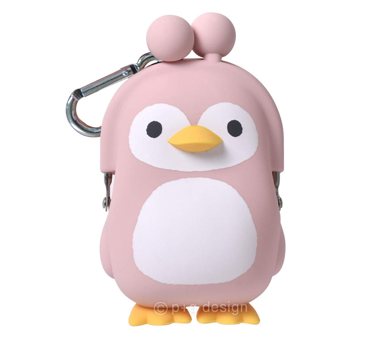 ピージーデザイン(p+g design) PG-30902 3D POCHI Friends Penguin Ice Pink