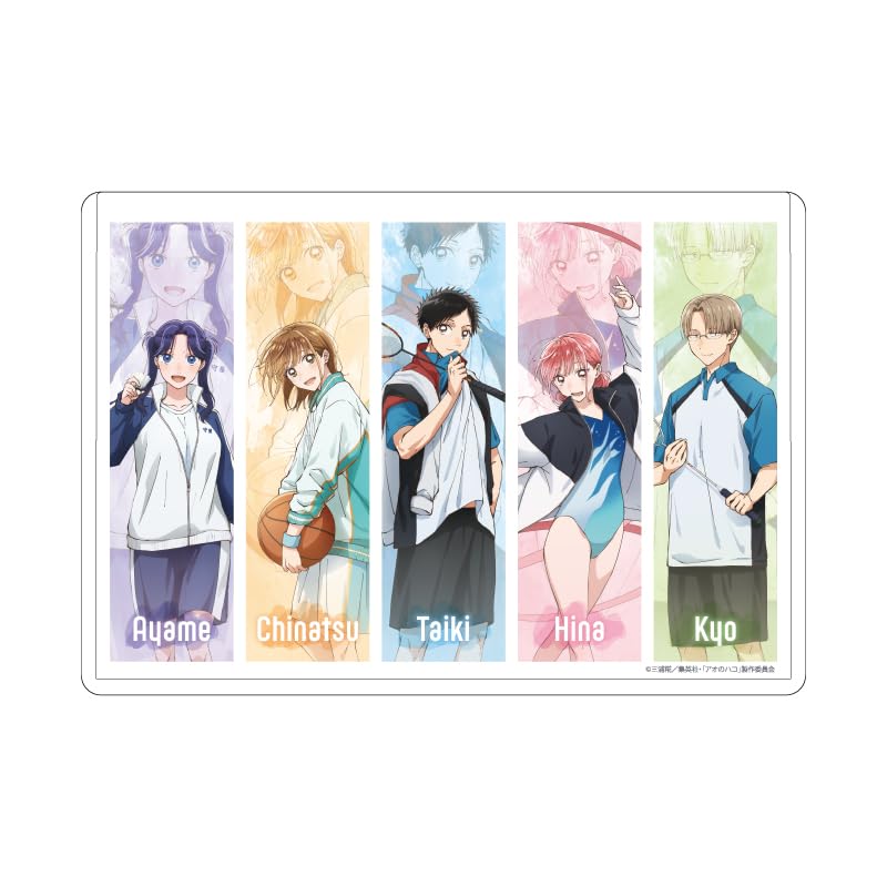 TV Anime Ao no Hako 01 Interlocking Design [Illustration] Clear Case