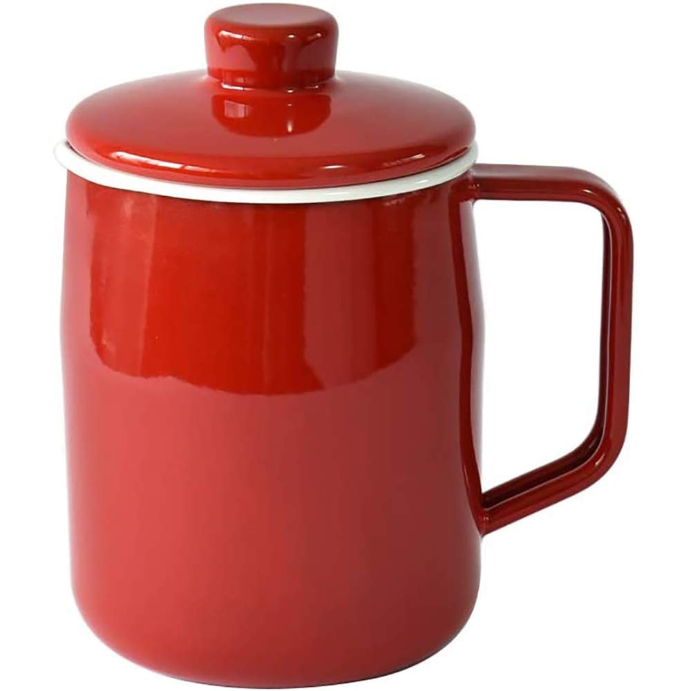 Fuji Horo Oil Pot, 3.3 fl oz (1.0 L), Red, Filto OP-1.0L R