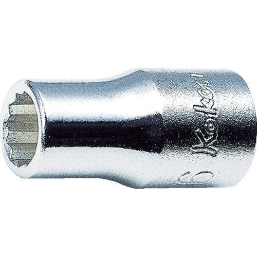 Ko-ken 2405A-1/4 1/4 Sq. Dr. Socket 1/4 12 point Length 22mm