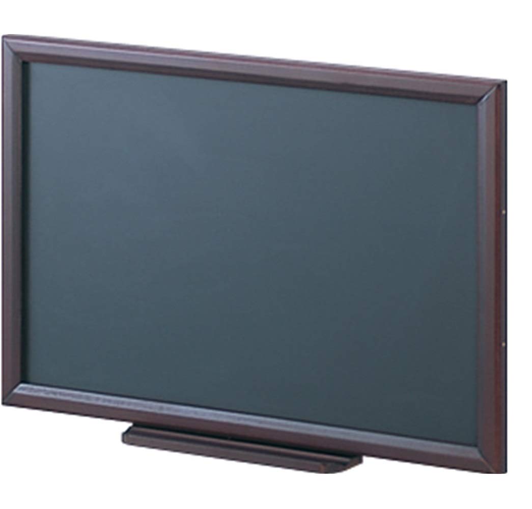 Nakabayashi WCF-4530D Wooden Chalkboard, Small, 17.7 x 11.8 inches (450 x 300 mm), Black