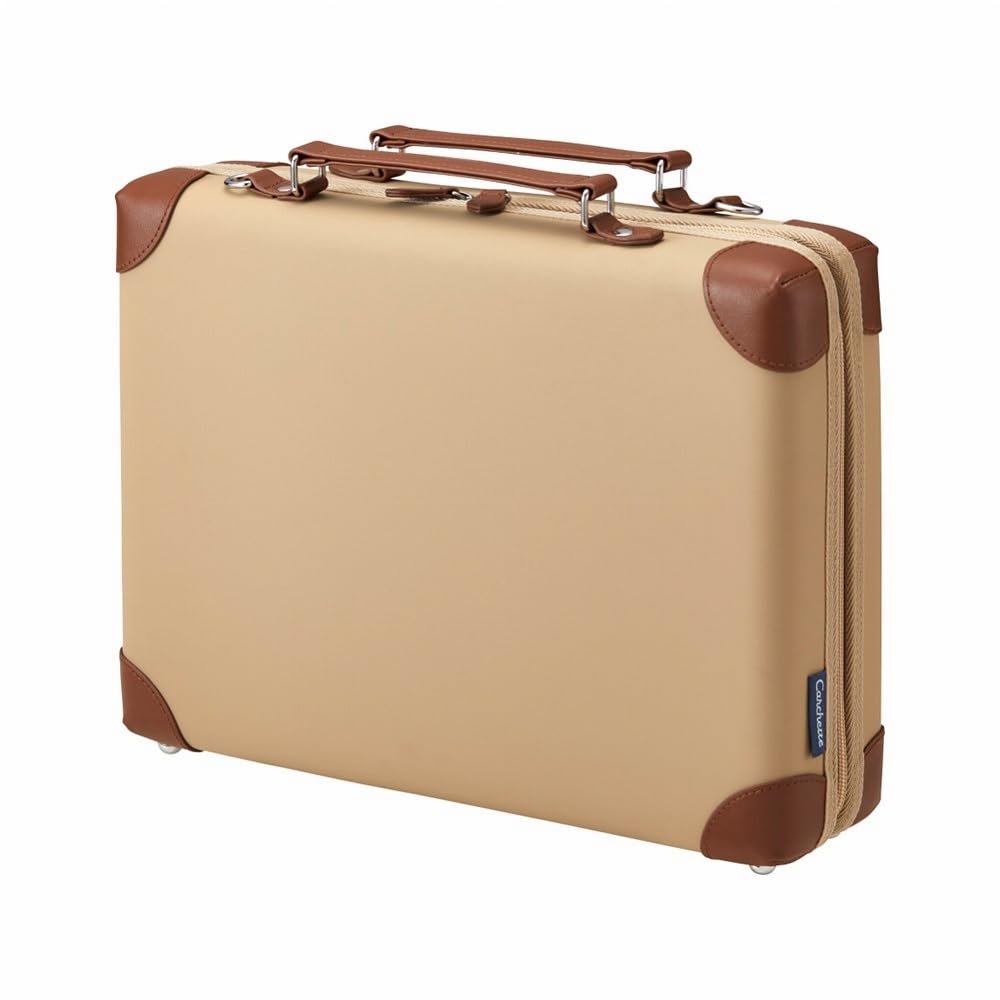King Jim 5904-BE Carrying Case Calchette Slim Beige