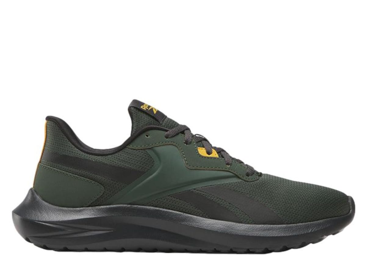 Reebok Men's Energen Lux Trainers, Grit Green Washed Black Grit Gold, 8.5