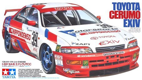 #24150 Tamiya Toyota Cerumo EXIV JTCC 1/24 Scale Plastic Model Kit,Needs Assembly