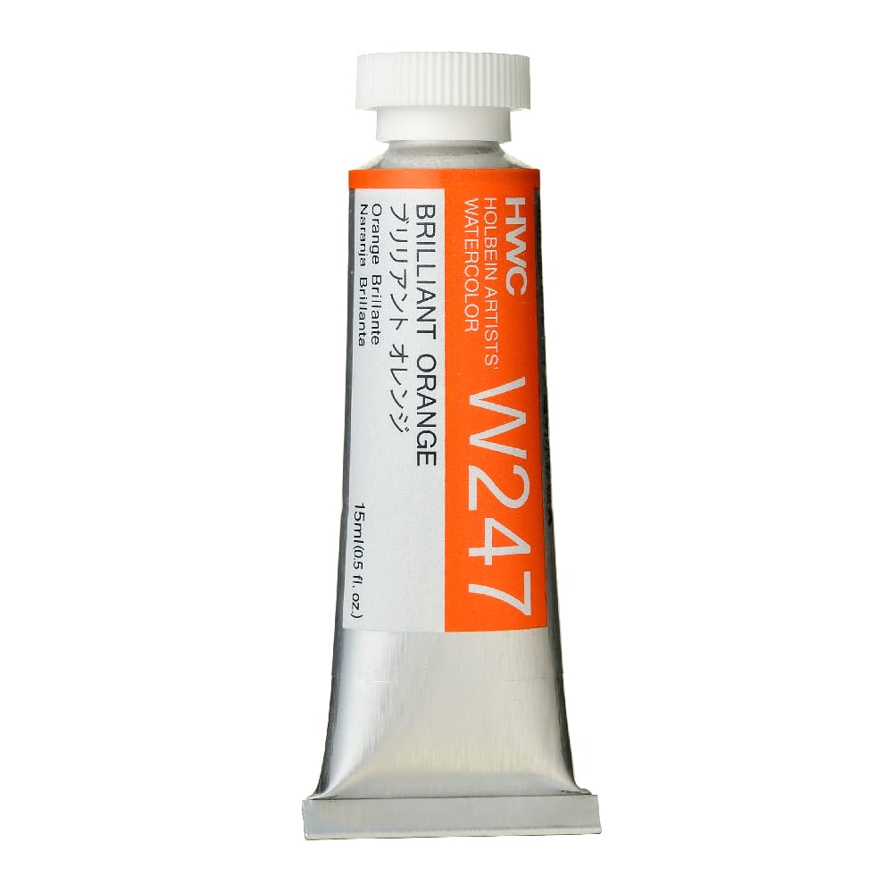 Radiant Orange W247C (Holbein Watercolor)