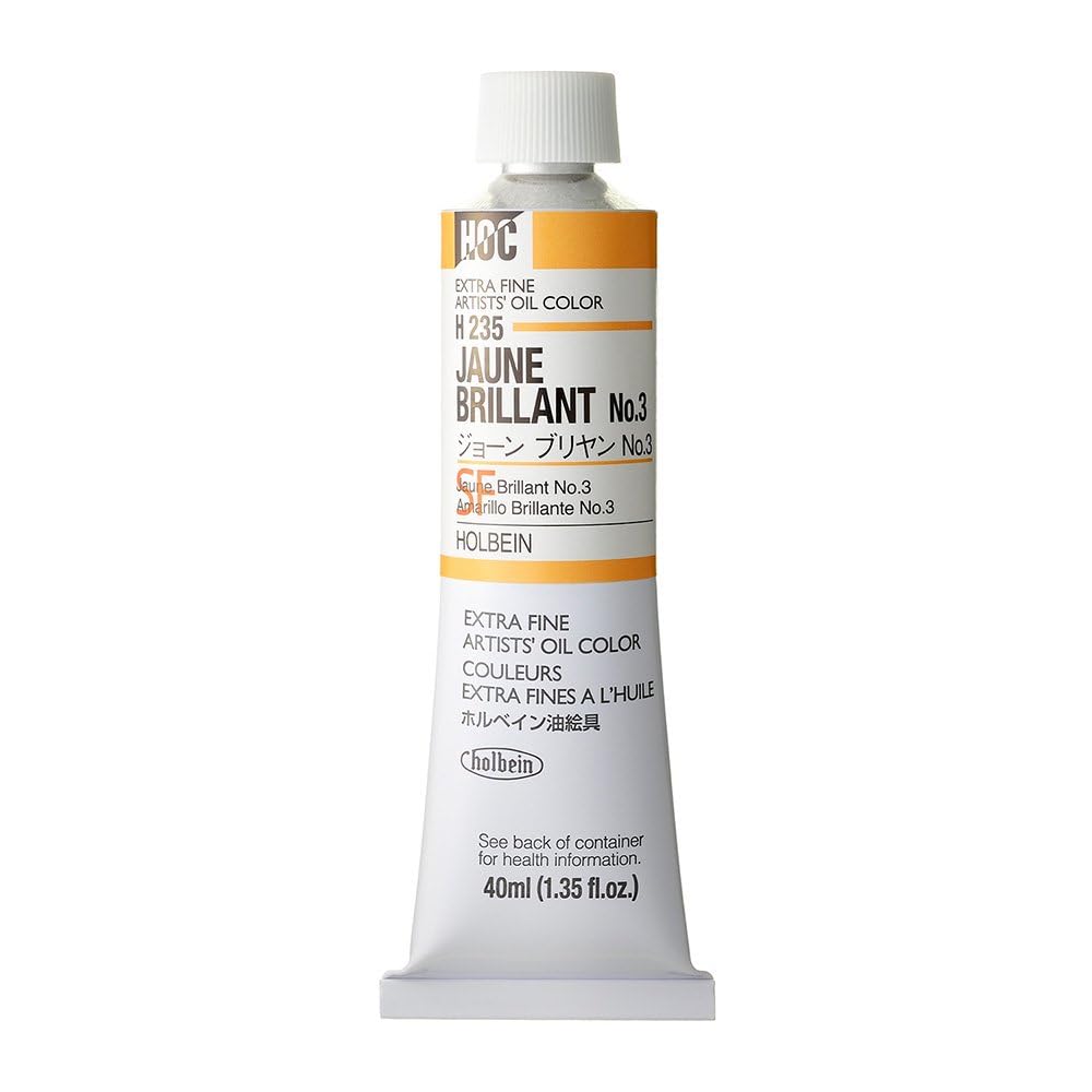 Holbein Artists' Oil 40ml Jaune Brillant #3