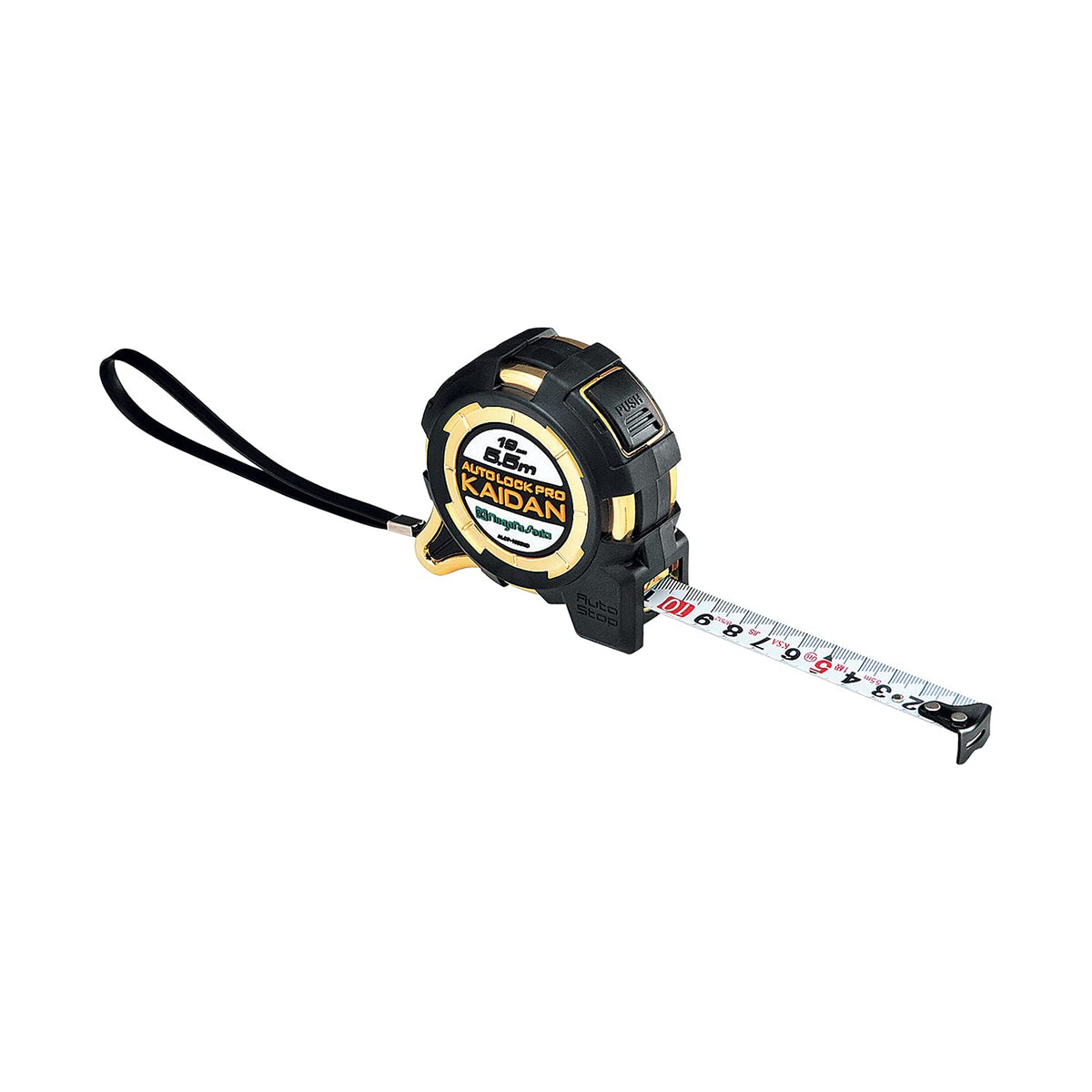 Niigata Seiki SK Autolock Pro KAIDAN ALCP-1955KD Quick Graduation, 0.7 inches (19 mm) Wide, 16.4 ft (5.5 m), JIS Standard
