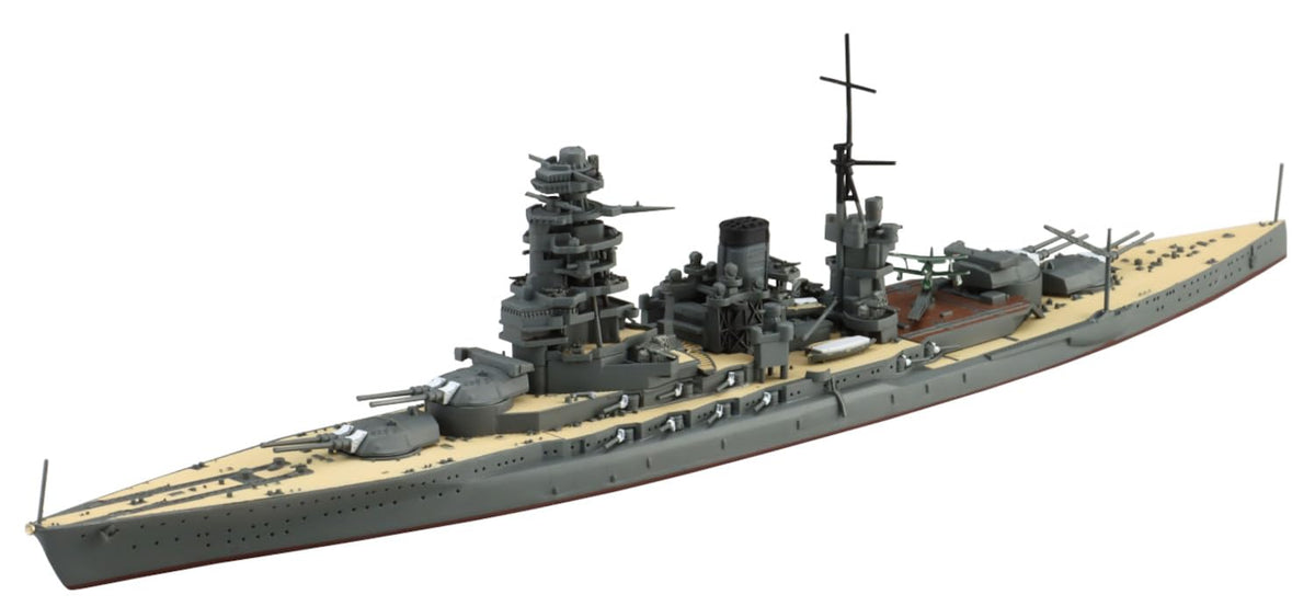 Aoshima Japanese Navy Battleship Mutsu 1:700 Scale Model Kit