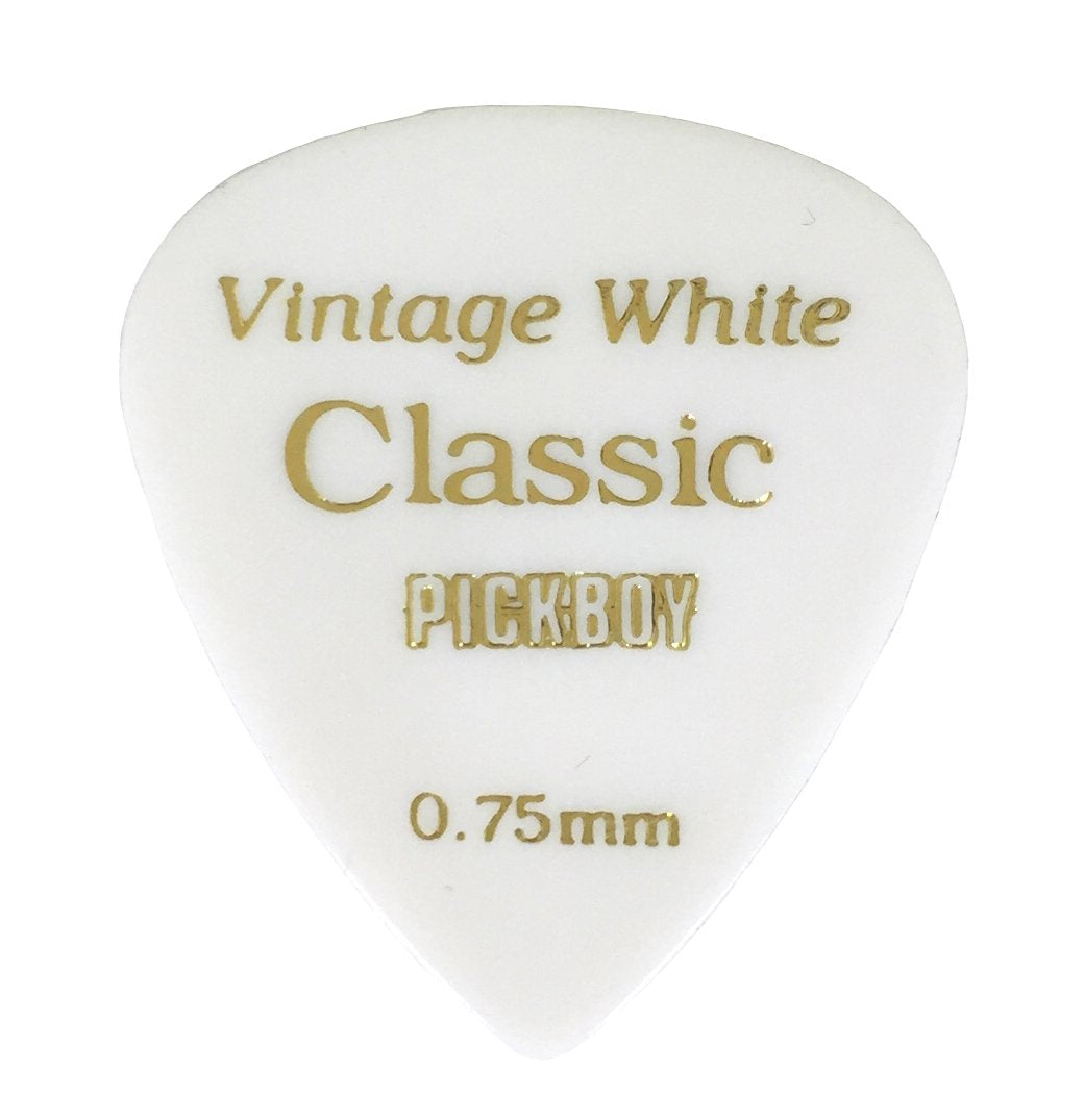 PICKBOY Vintage Black 0.75mm US Package (10 Pack) Teardrop PBGP07075