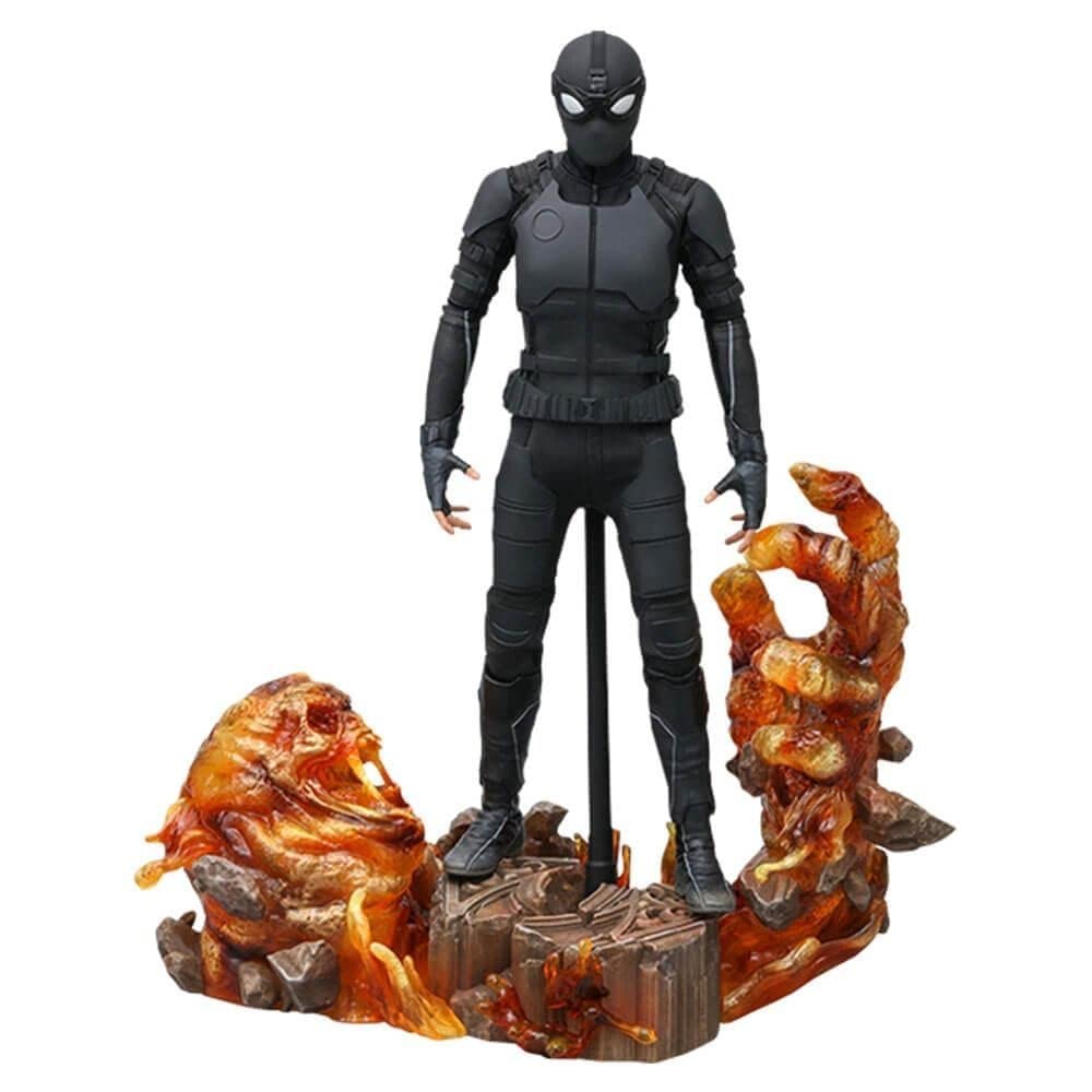 Hot Toys Movie Masterpiece 1/6 Scale Action Figure Spider-Man (Stealth Suit) MMS541 Far from Home Deluxe Version Tom Holland
