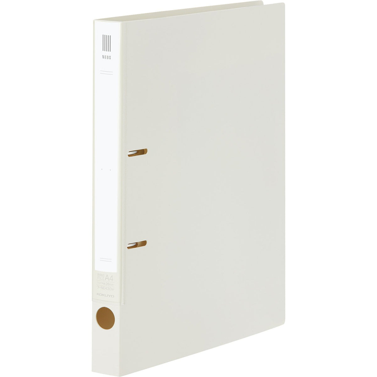 Kokuyo File Ring File NEOS A4 220 Sheets Accommodation Off White F - NE 430 W Japan