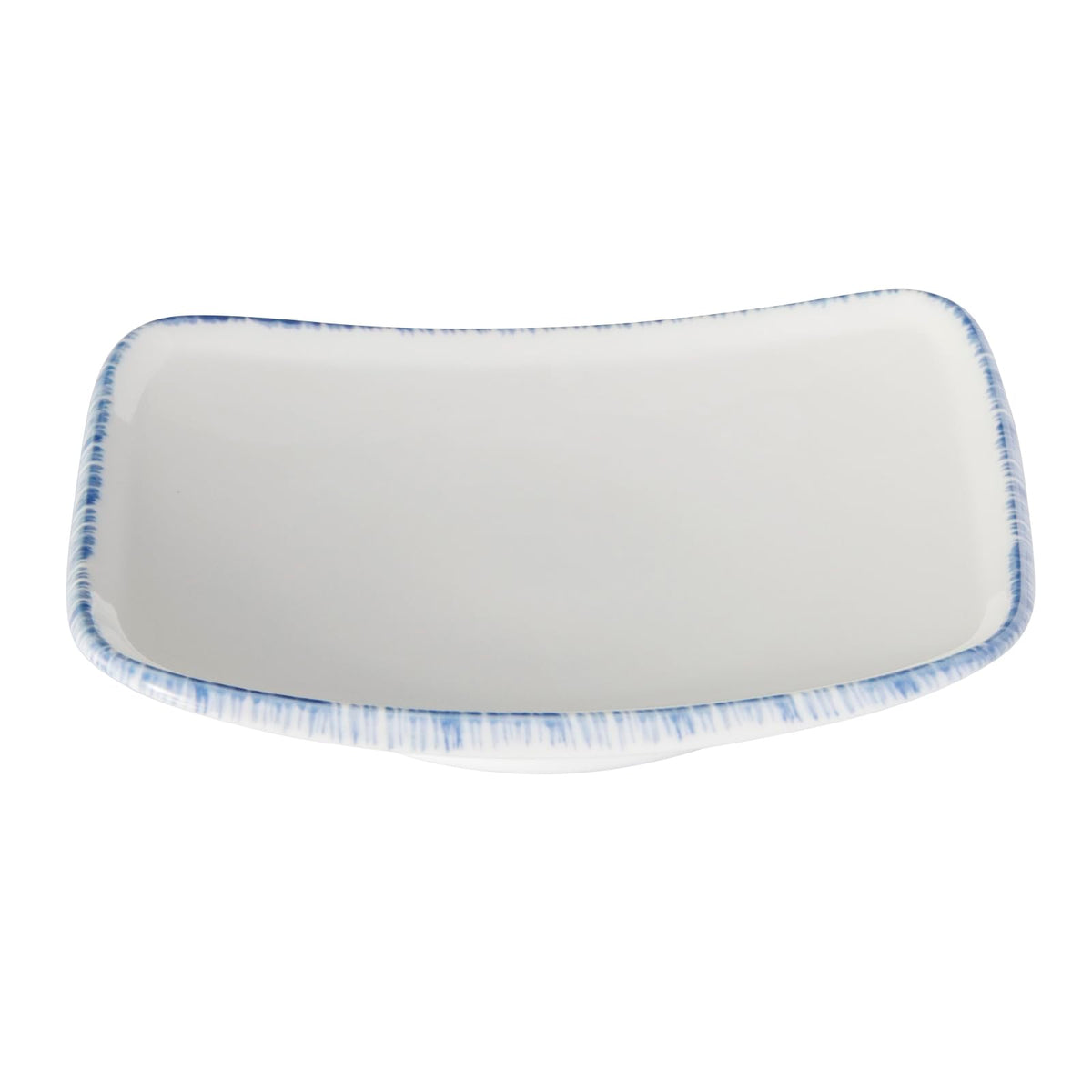 一久(Ichikyu) Mino Pottery 132-0502 Long Plate Microwave Dishwasher Safe Tableware Niagara Approx. 6.7 inches (17 cm), Made in Japan